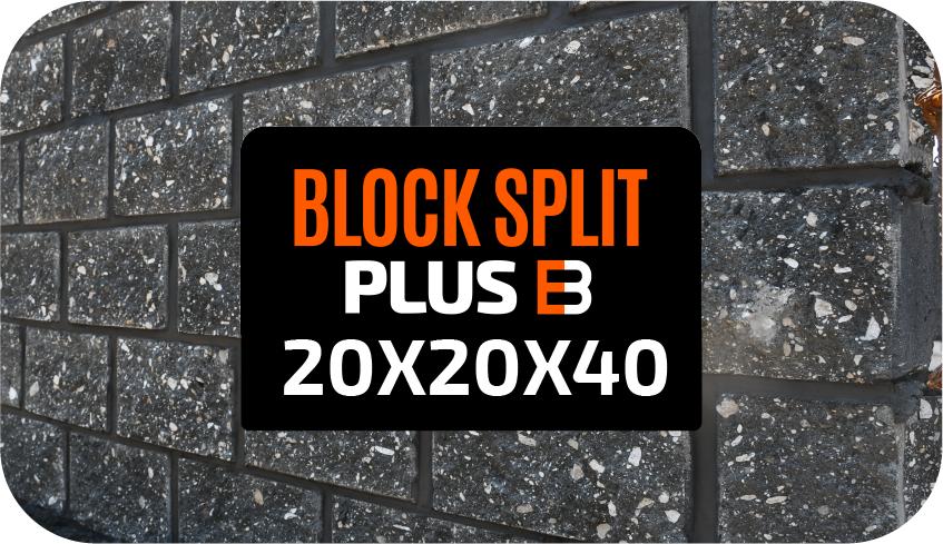 BLOCK SPLIT 20X20X40
